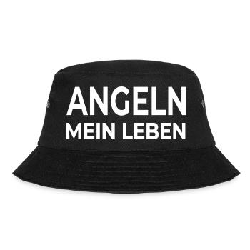 Angeln - Bucket Hat - Schwarz - Vorne - Lela (165cm)