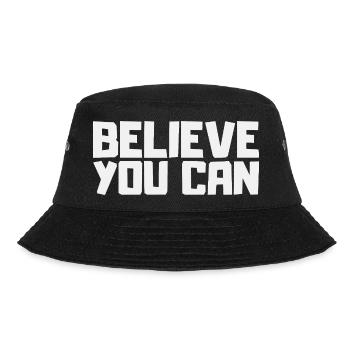 I think you can. Motivation Sport Success Courage - Bucket Hat - black - Front - Lela (165cm)