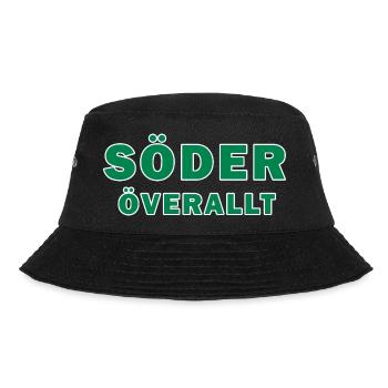 South Everywhere Textgrafiken - Bucket Hat - Schwarz - Vorne - Lela (165cm)