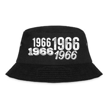 1966 - Bucket Hat - Schwarz - Vorne - Lela (165cm)