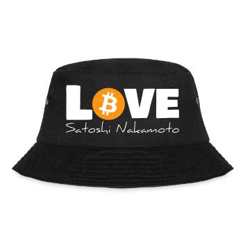 lovesatoshi - Bucket Hat - Schwarz - Vorne - Lela (165cm)