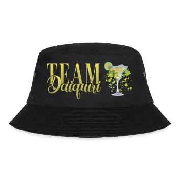 Junggesellinnenabschied Cocktail Team Daiquiri - Bucket Hat - Schwarz - Vorne - Lela (165cm)