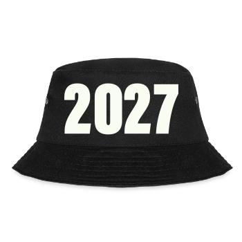 2027_zahl- - Bucket Hat - black - Front - Lela (165cm)