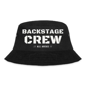 Backstage Crew All Areas Concert Team Staff Event - Bucket Hat - black - Front - Lela (165cm)