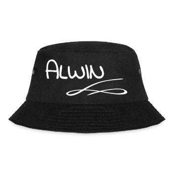 Gift for Alwin - Bucket Hat - black - Front - Lela (165cm)