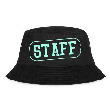 Staff Stamp Graphic - Bucket Hat - black - Front - Lela (165cm)