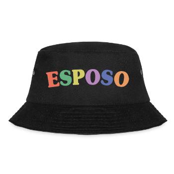 Esposo Husband To Be Groom Married Men Wedding - Bucket Hat - black - Front - Lela (165cm)