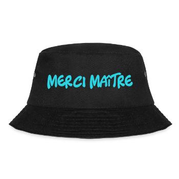 MASTER. THANK YOU. THANK YOU, MASTER. MASTER. MASTER GIFT - Bucket Hat - black - Front - Lela (165cm)