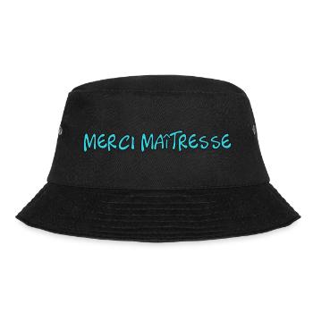 MISTRESS. THANK YOU. THANK YOU MISTRESS. GIFT - Bucket Hat - black - Front - Lela (165cm)