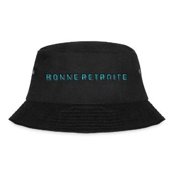 RETIREMENT. RETIREMENT. RETIRED. RETIREMENT - Bucket Hat - black - Front - Lela (165cm)