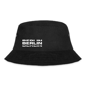 berlin - Bucket Hat - Schwarz - Vorne - Lela (165cm)