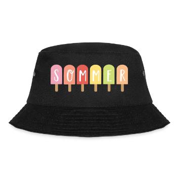 Sommer - Bucket Hat - Schwarz - Vorne - Lela (165cm)