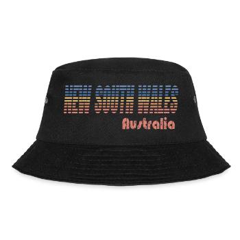 NEW SOUTH WALES - Australia - Bucket Hat - black - Front - Lela (165cm)