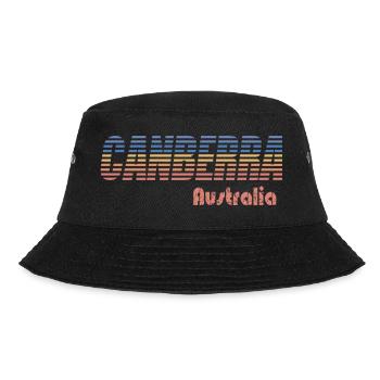 CANBERRA - Australia - Bucket Hat - black - Front - Lela (165cm)