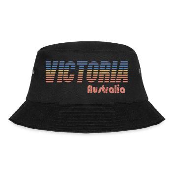 VICTORIA - Australia - Bucket Hat - black - Front - Lela (165cm)