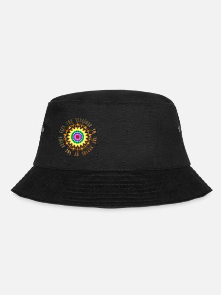 The treasure with phrase - Bucket Hat - black