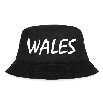 Wales - Bucket Hat - Schwarz - Vorne - Lela (165cm)