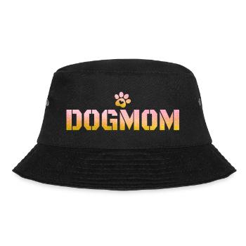 Dog Mom - Bucket Hat - black - Front - Lela (165cm)