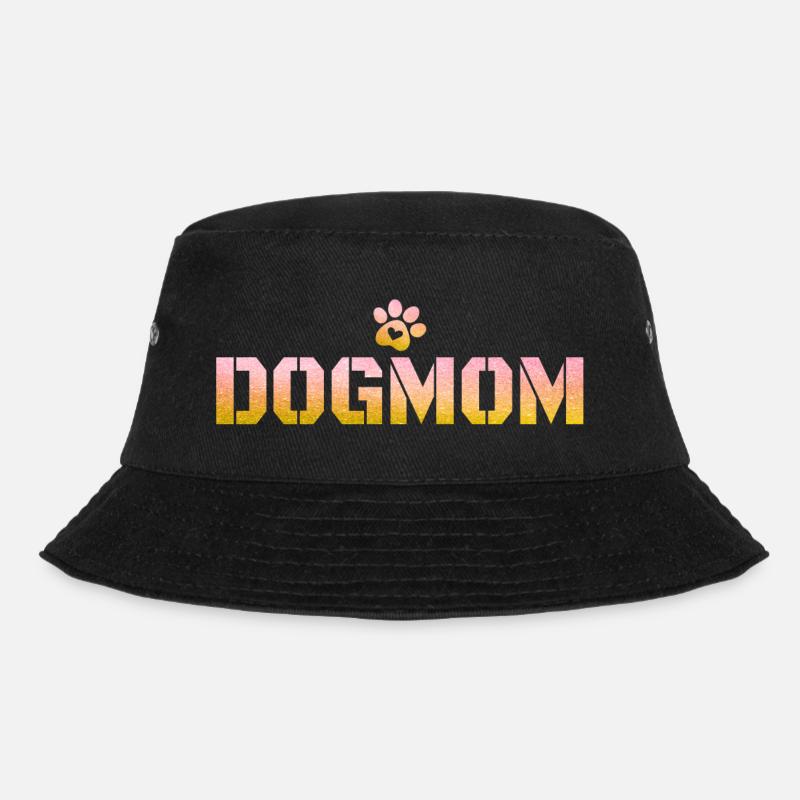 Dog Mom - Bucket Hat - black