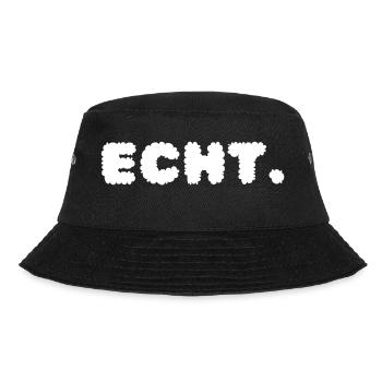 Echt. - Bucket Hat - Schwarz - Vorne - Lela (165cm)