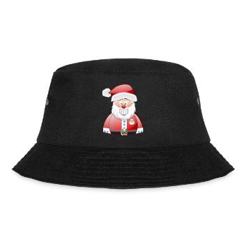 Santa Cheer Burst - Bucket Hat - black - Front - Lela (165cm)