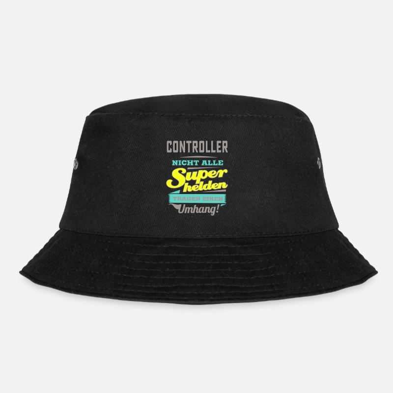 NEON Design für Superhelden - Controller - - Bucket Hat - Schwarz