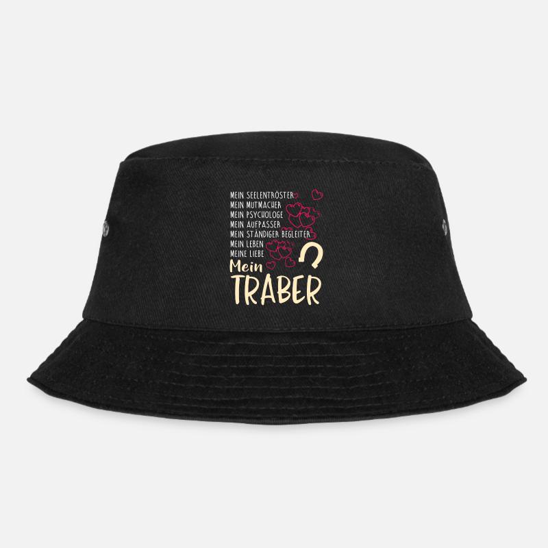 TRABER - mein - Bucket Hat - Schwarz