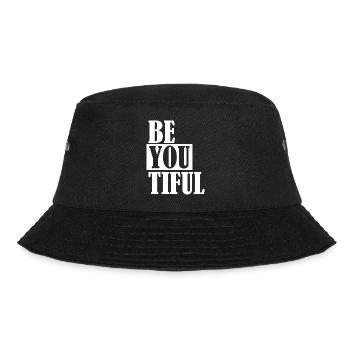 Beautiful schoen wundervoll w - Bucket Hat - Schwarz - Vorne - Lela (165cm)