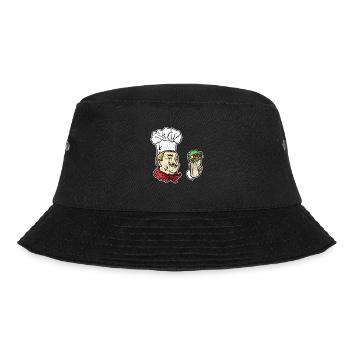 Doner kebab cook gift - Bucket Hat - black - Front - Lela (165cm)
