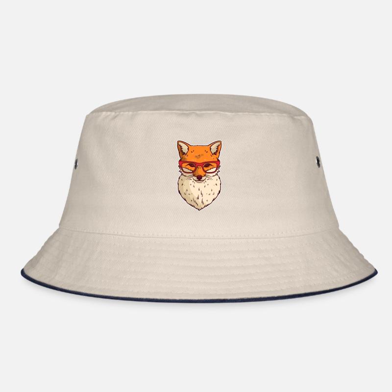 Nerd Fuchs Bucket Hat
