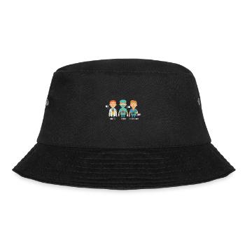 Anesthetist Surgeon Urologist - Bucket Hat - black - Front - Lela (165cm)