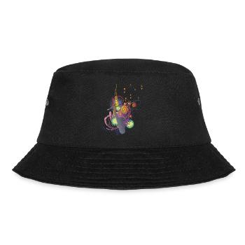 Colours of Music - Bucket Hat - Schwarz - Vorne - Lela (165cm)