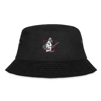 Kammerjäger Schädling Geschenk - Bucket Hat - Schwarz - Vorne - Lela (165cm)
