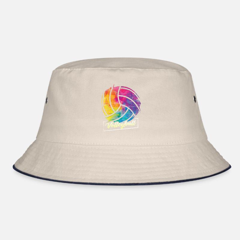 Beach volleyball sport gift Bucket Hat