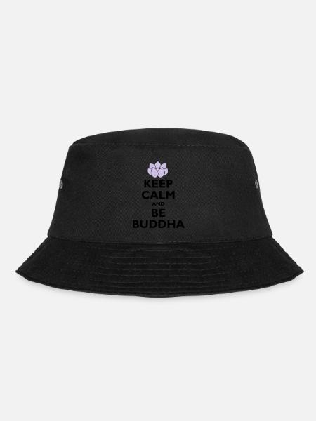 be buddha - Bucket Hat - black