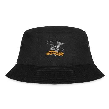 Halz-nasen-ohen-arzt - Bucket Hat - Schwarz - Vorne - Lela (165cm)
