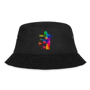 Diabolo - Bucket Hat - Schwarz - Vorne - Lela (165cm)