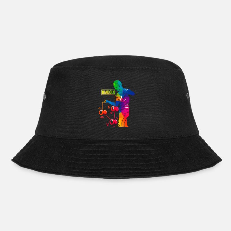 Diabolo - Bucket Hat - black