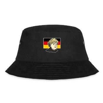 Angela Merkel - Bucket Hat - black - Front - Lela (165cm)