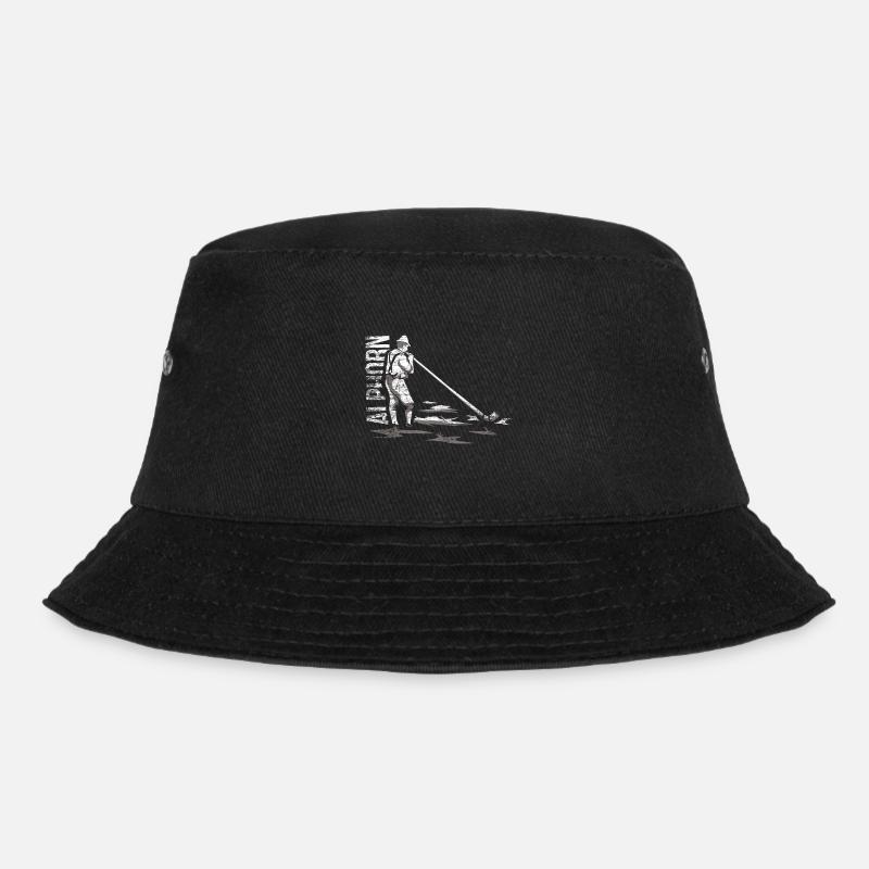 Alphorn Geschenk - Bucket Hat - Schwarz