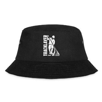 Gleisbauer - Bucket Hat - Schwarz - Vorne - Lela (165cm)
