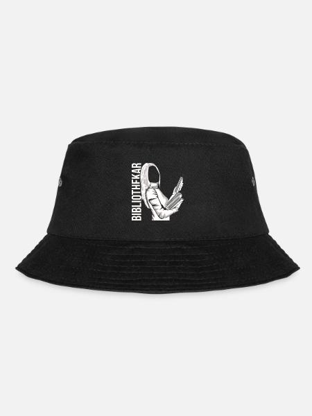 Bibliothekar - Bucket Hat - Schwarz