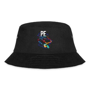Sportlehrer - Bucket Hat - Schwarz - Vorne - Lela (165cm)