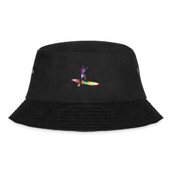 paddle boarding - Bucket Hat - black - Front - Lela (165cm)