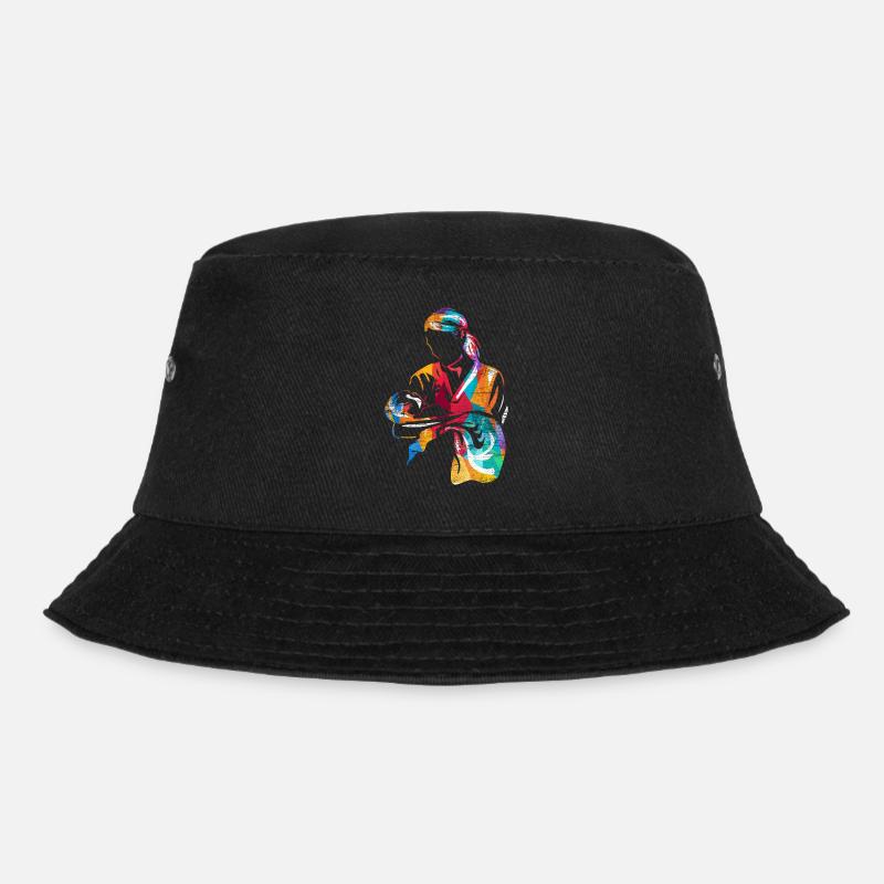 Hebamme - Bucket Hat - Schwarz
