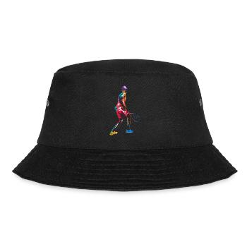 Squash - Bucket Hat - Schwarz - Vorne - Lela (165cm)