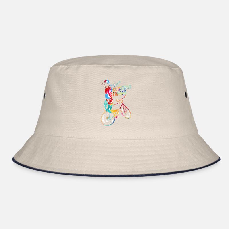 Art Biking Gift Bucket Hat
