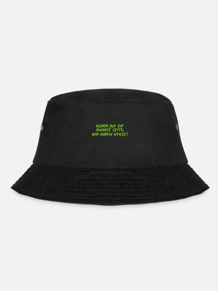komm auf die dunkle Seite, wir haben Kekse - Bucket Hat - Schwarz