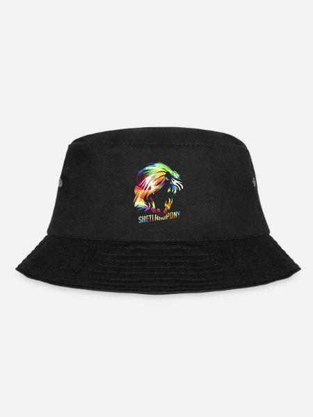 Shetland pony - Bucket Hat - black