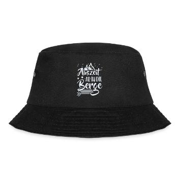 Berge - Bucket Hat - Schwarz - Vorne - Lela (165cm)